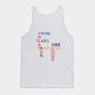 Triathlon - Blood, Sweat and Tears Tank Top